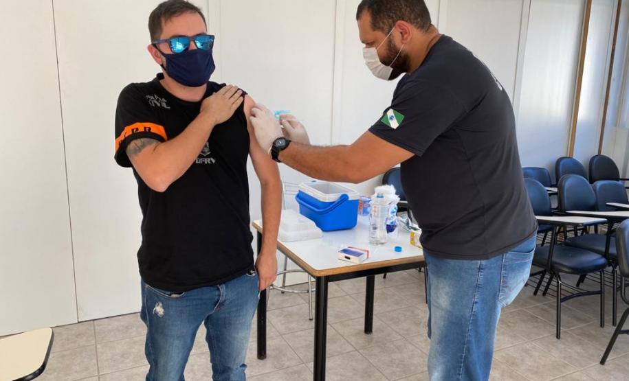 Vacinação contra gripe na ESPC