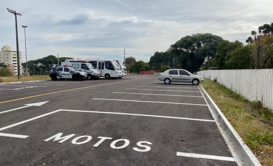 estacionamento Conclusão das Obras do Estacionamento da ESPC