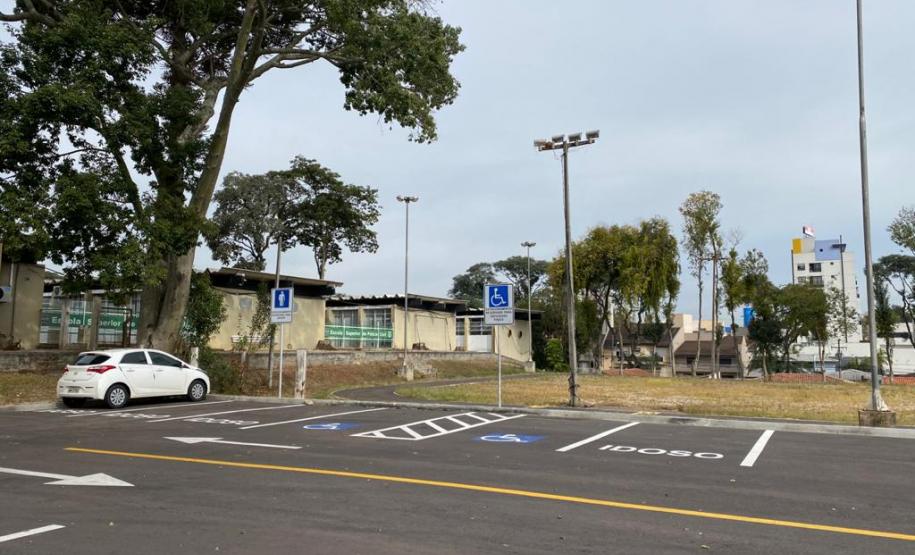estacionamento Conclusão das Obras do Estacionamento da ESPC