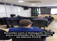 Reunião sobre Medalhas de Mérito Policial