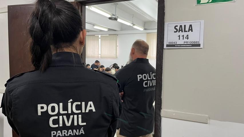 PCPR realiza concurso para mais de 62 mil candidatos em Curitiba, Londrina e Cascavel